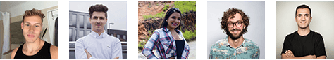 Examples of good photos for AI headshots